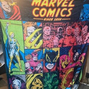 Marvel Comics Colorful Blanket